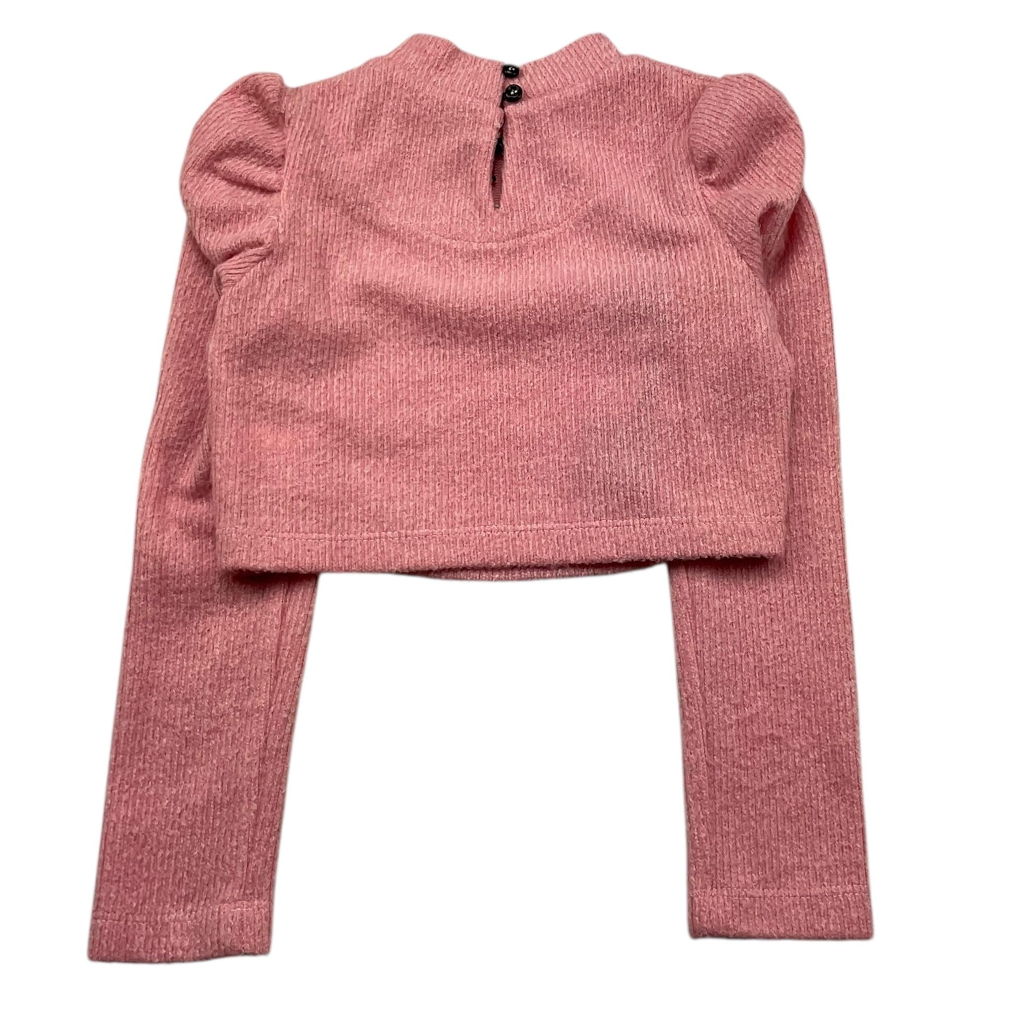 NAICE maglia girocollo modello crop tinta unita Rosa per Bambina 2319722 ROSA NAICE