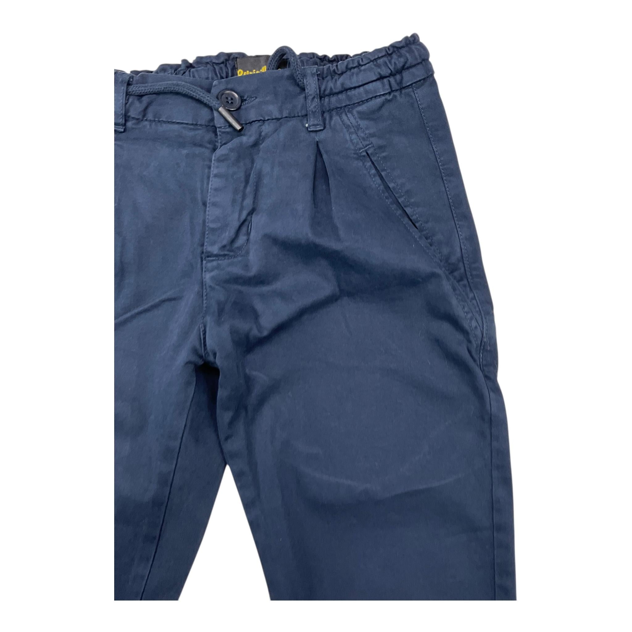 REFRIGIWEAR pantalone tinta unita con elastico in vita Blu per Bambino RW323 BLU REFRIGIWEAR