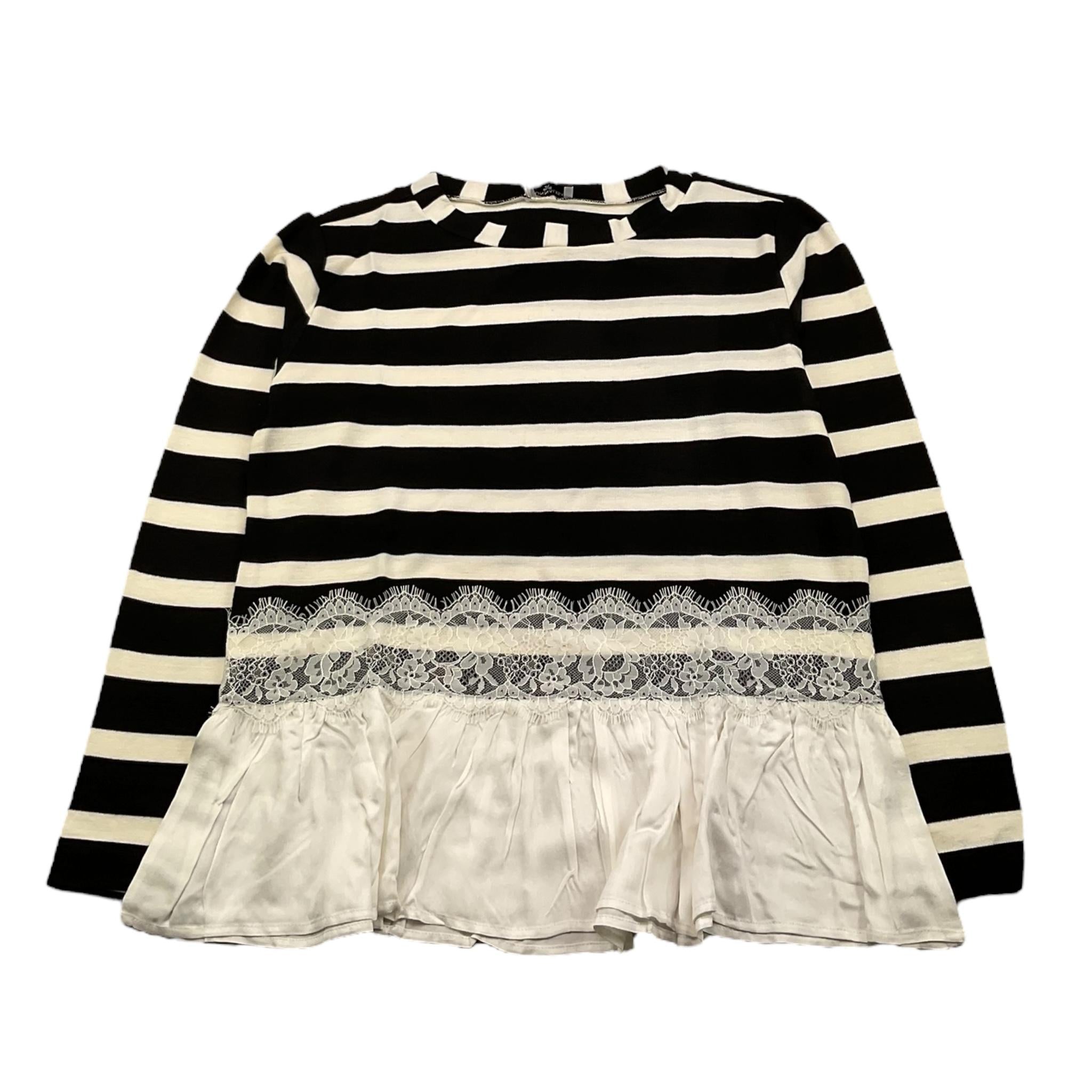 MONNALISA maglia fantasia a righe Bianco/nero per Bambina 176605 BIANCO/NERO MONNALISA