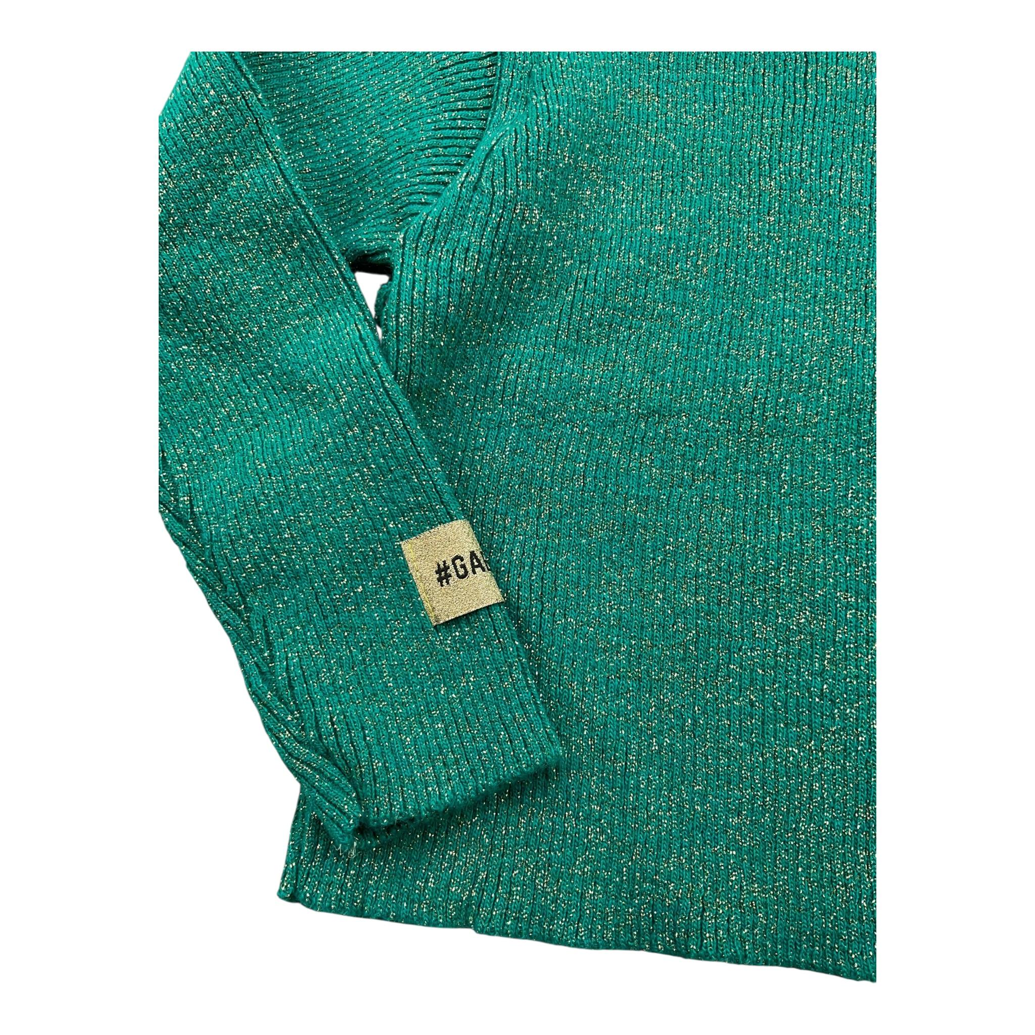 GAELLE maglia collo alto tinta unita Verde per Bambina 2741W00389 VERDE GAELLE