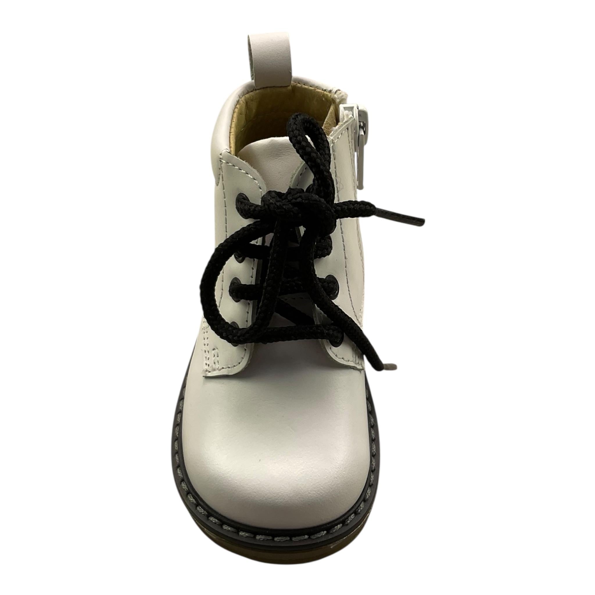 PANYNO stivali tinta unita lucidi Bianco per Bambino B2741J BIANCO PANYNO