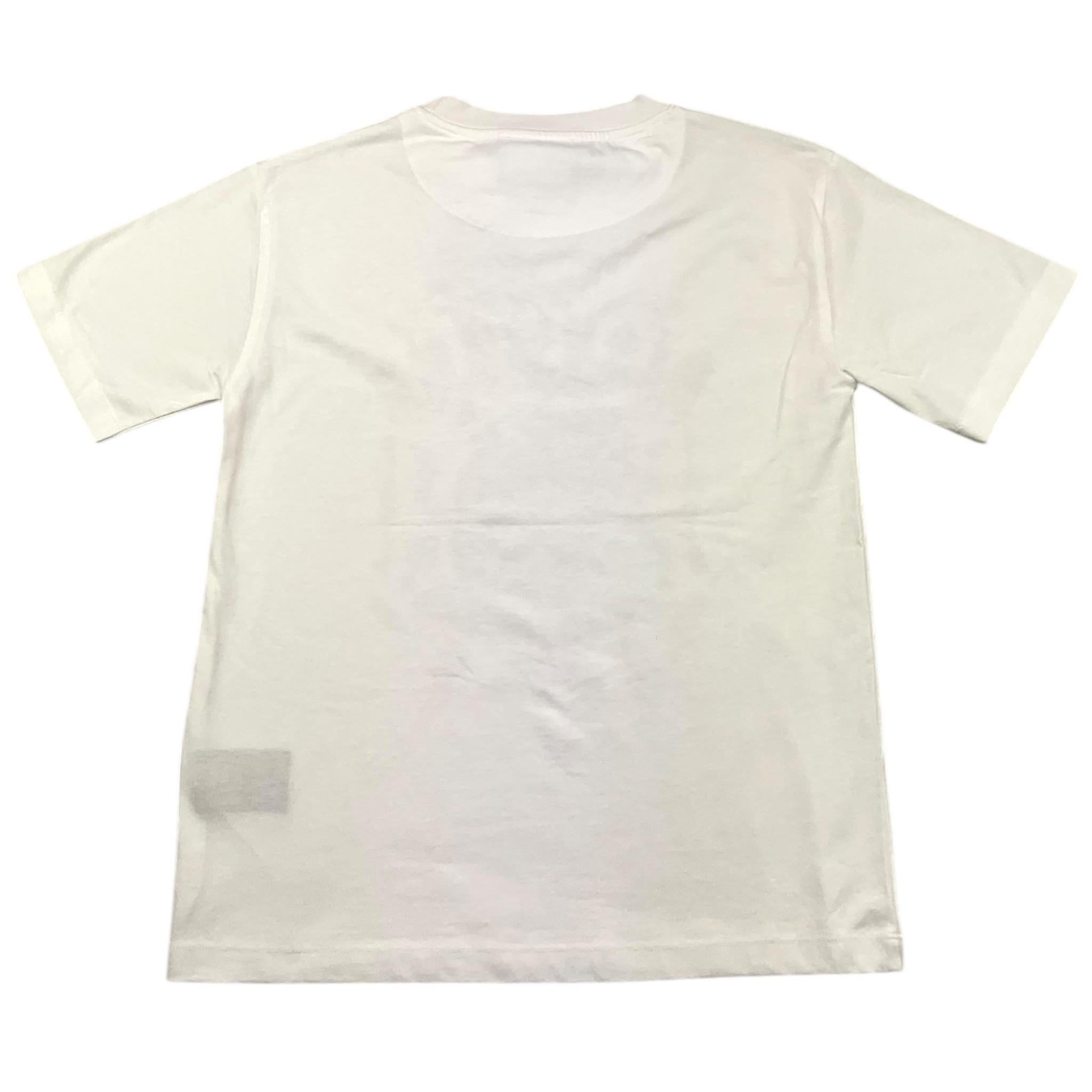 JOHN RICHMOND t-shirt girocollo tinta unita cn stampa in contrasto Bianco per Bambino RBA25026TS BIANCO JOHN RICHMOND
