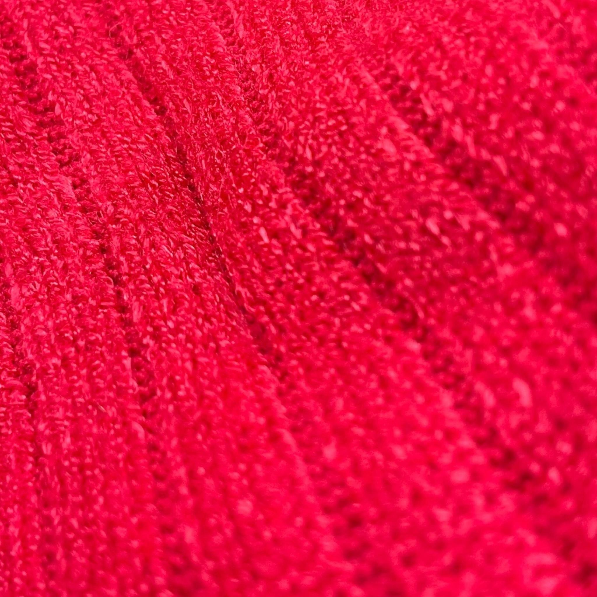 LU LU BY MISS GRANT maglia con manicotti mezzo collo tinta unita Rosso per Bambina LL3029 ROSSO LU LU BY MISS GRANT