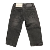 CESARE PACIOTTI jeans tinta unita con girovita regolabile Nero per Neonato PTP5361BXN NERO CESARE PACIOTTI