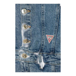 GUESS abito in denim tinta unita manica lunga Azzurro per Bambina J4YK26D4WF0 AZZURRO GUESS
