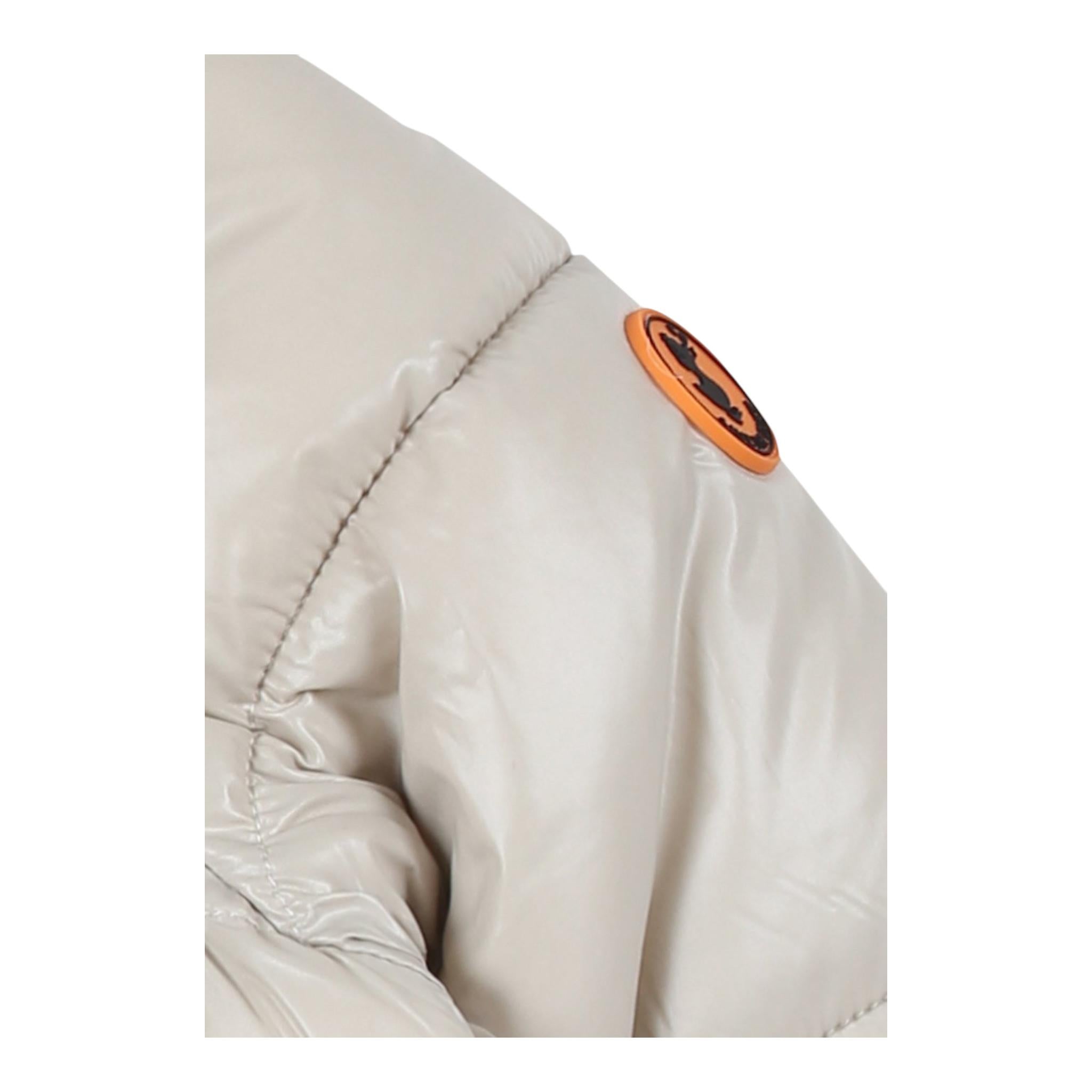 SAVE THE DUCK giubbino tinta unita con cappuccio Beige per Neonata JODY BEIGE SAVE THE DUCK