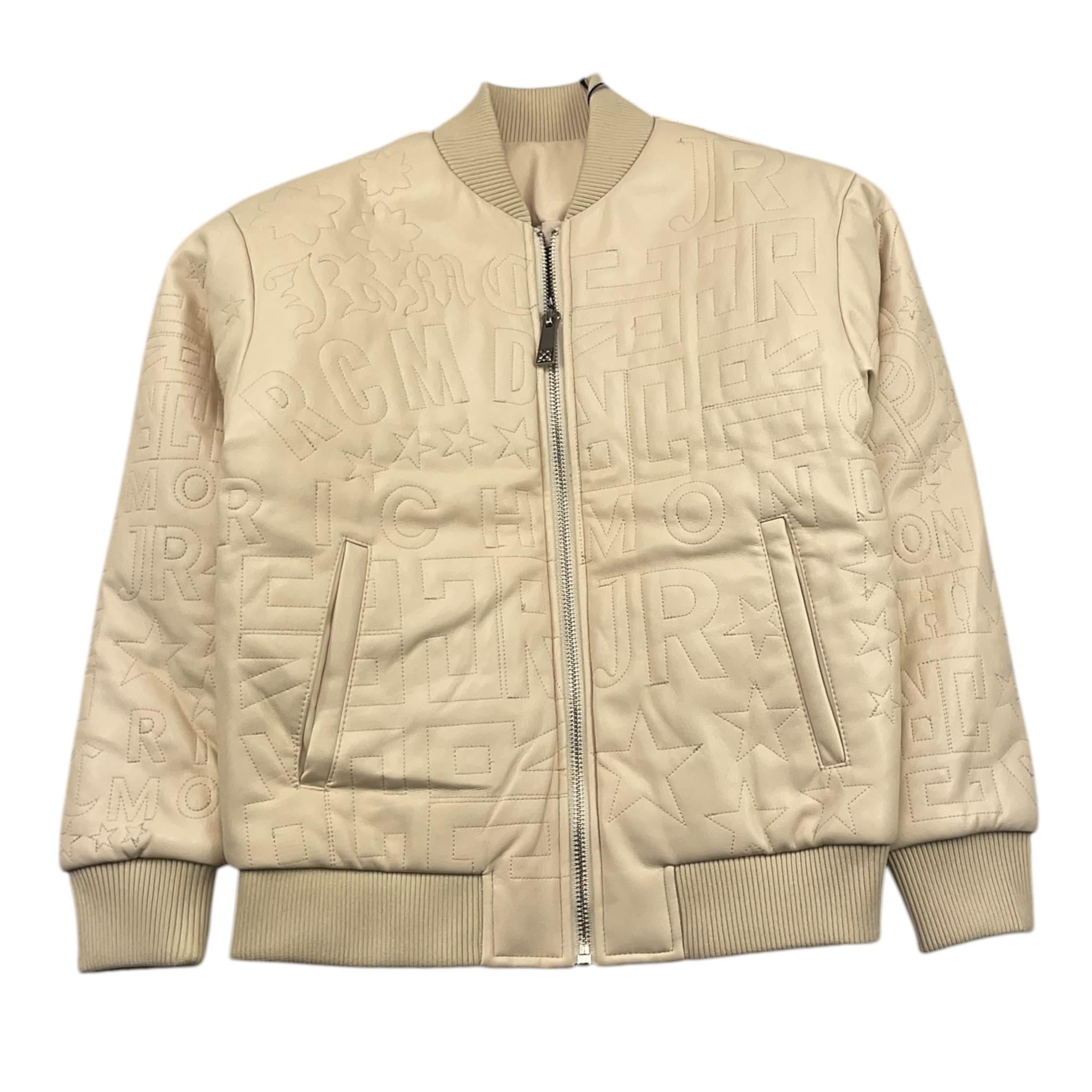 JOHN RICHMOND giubbino tinta unita in ecopelle Beige per Bambina RGA25148GB BEIGE JOHN RICHMOND