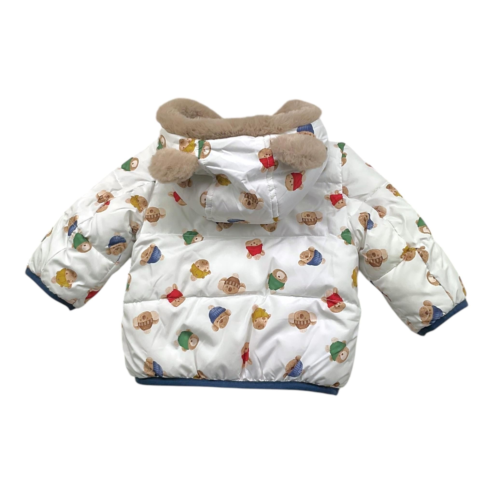 MAYORAL giubbino reversibile bicolore con cappuccio e zip Bianco/blu per Neonato 2457 BIANCO/BLU MAYORAL