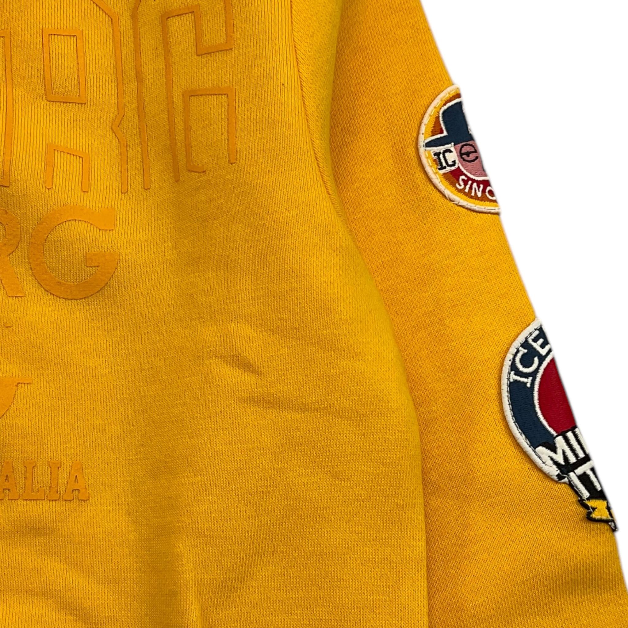 ICEBERG felpa chiusa girocollo tinta unita Giallo per Bambino MFICE5312BJ GIALLO ICEBERG