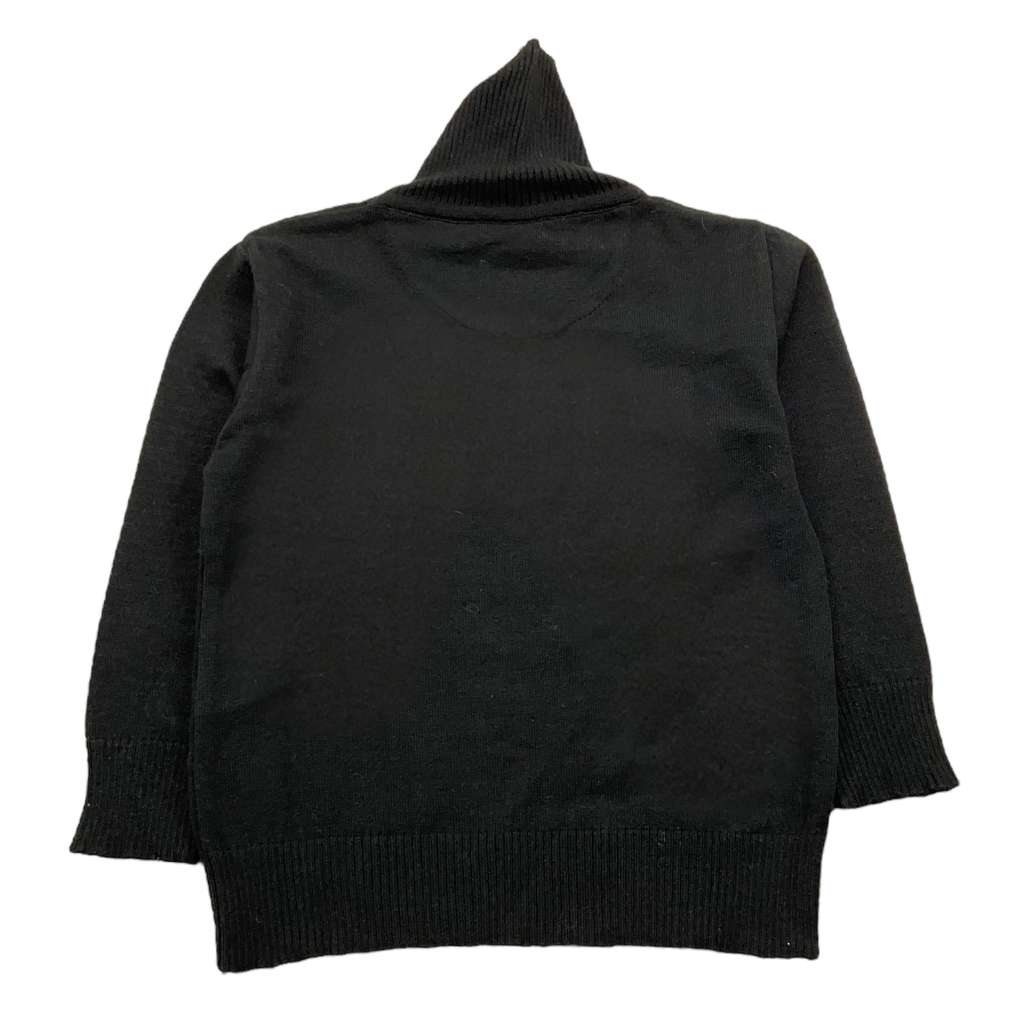 NUPKEET maglia tinta unita collo alto Nero per Neonato 04NK863N NERO NUPKEET
