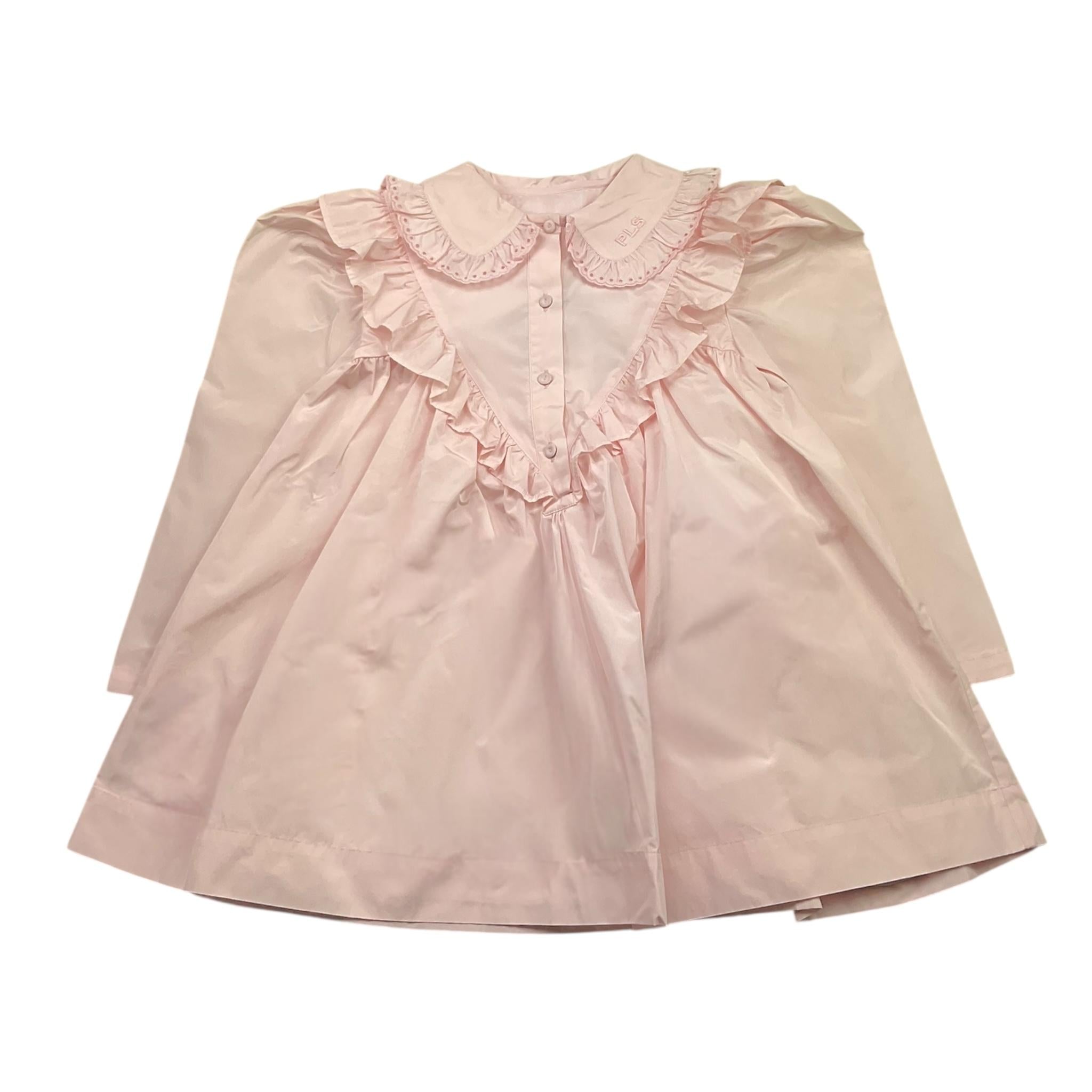 PHILOSOPHY abito camicia tinta unita Rosa per Bambina PFAB010 ROSA PHILOSOPHY