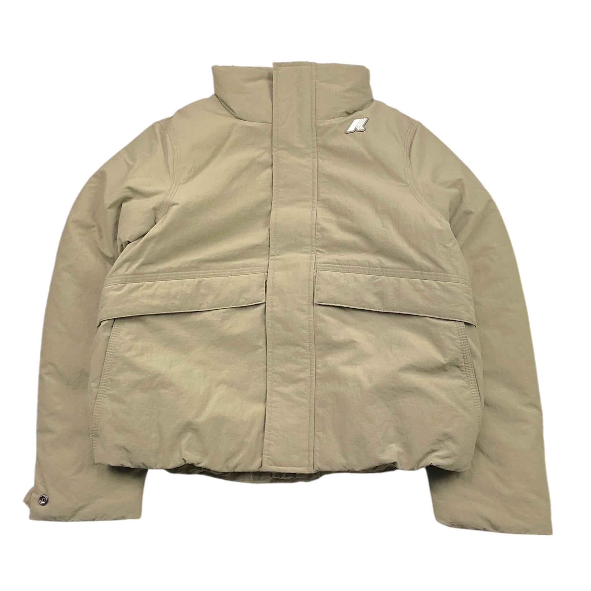 K-WAY giubbino tinta unita con zip Verde per Bambina K8136ZW VERDE K-WAY