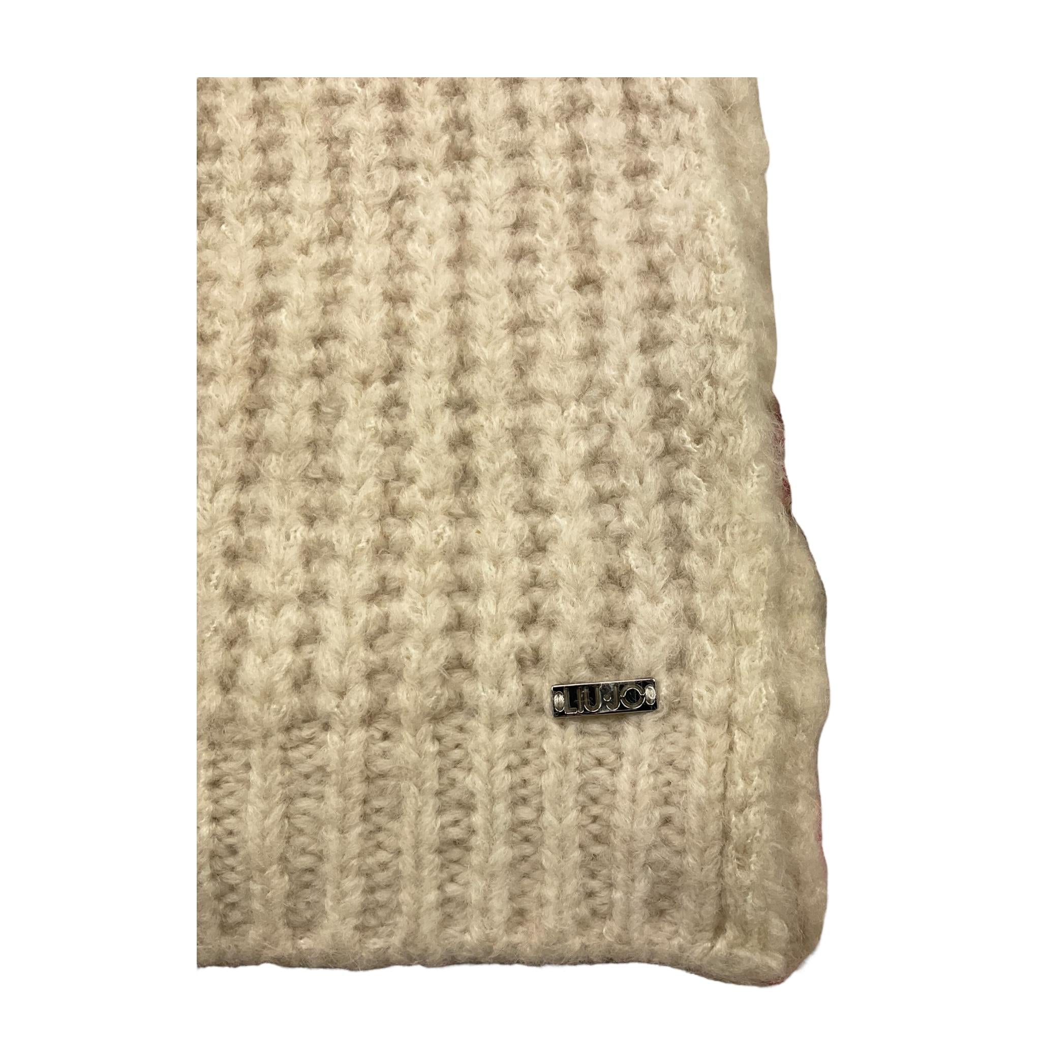 LIU JO sciarpa tinta unita Beige per Bambina GF4212 BEIGE LIU JO