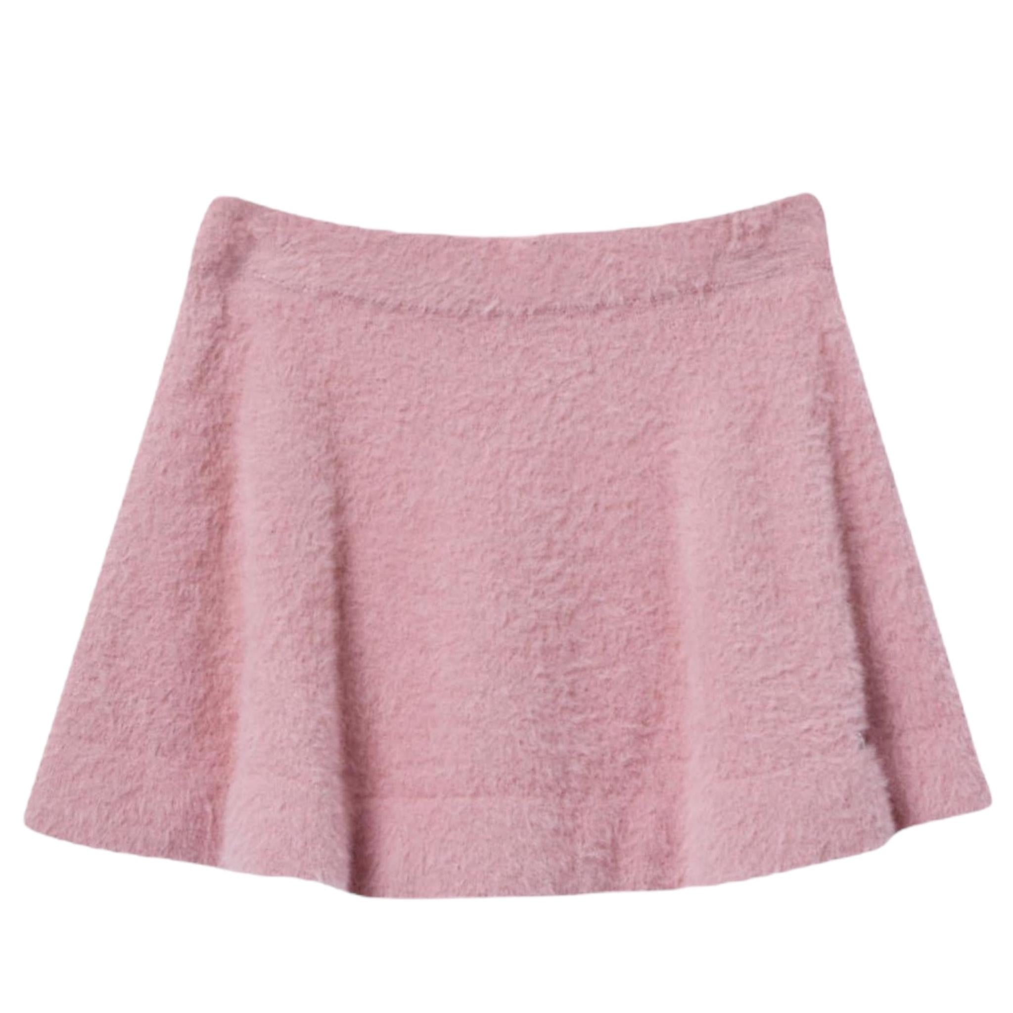 LIU JO gonna tinta unita con elastico in vita Rosa per Bambina MA940 ROSA LIU JO