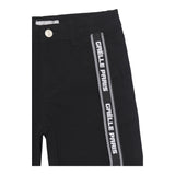 GAELLE jeans tinta unita con profili logati Nero per Bambina 2741P00310X NERO GAELLE