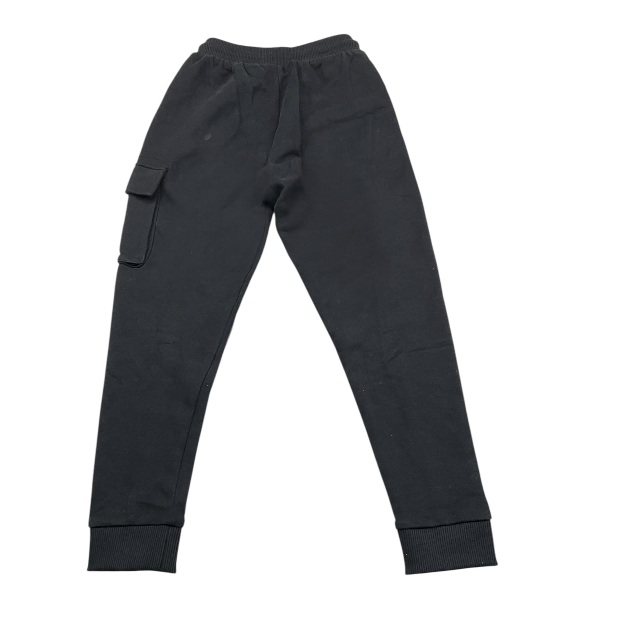 CALVIN KLEIN pantalone modello tuta tinta unita Nero per Bambino IB0IB01600 NERO CALVIN KLEIN