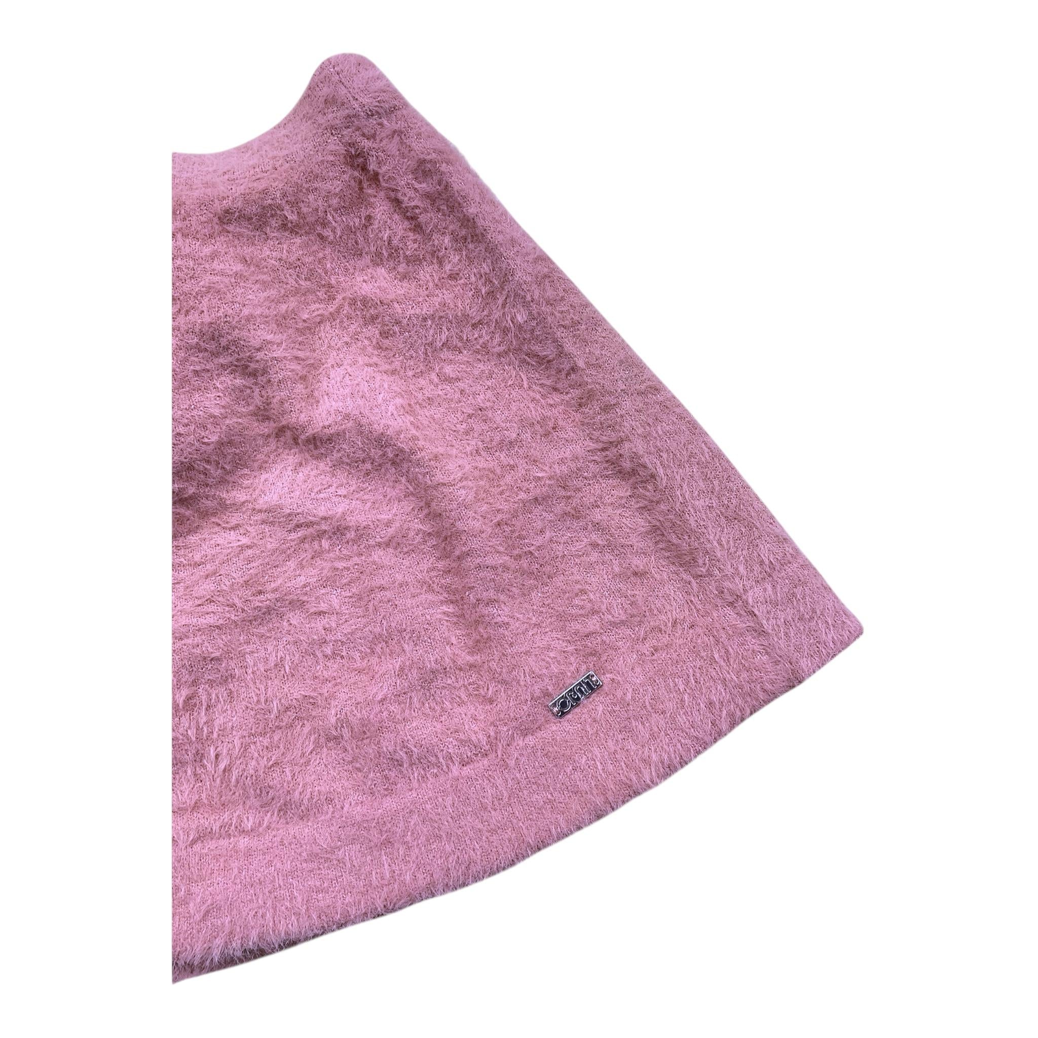 LIU JO gonna tinta unita con elastico in vita Rosa per Bambina MA940 ROSA LIU JO
