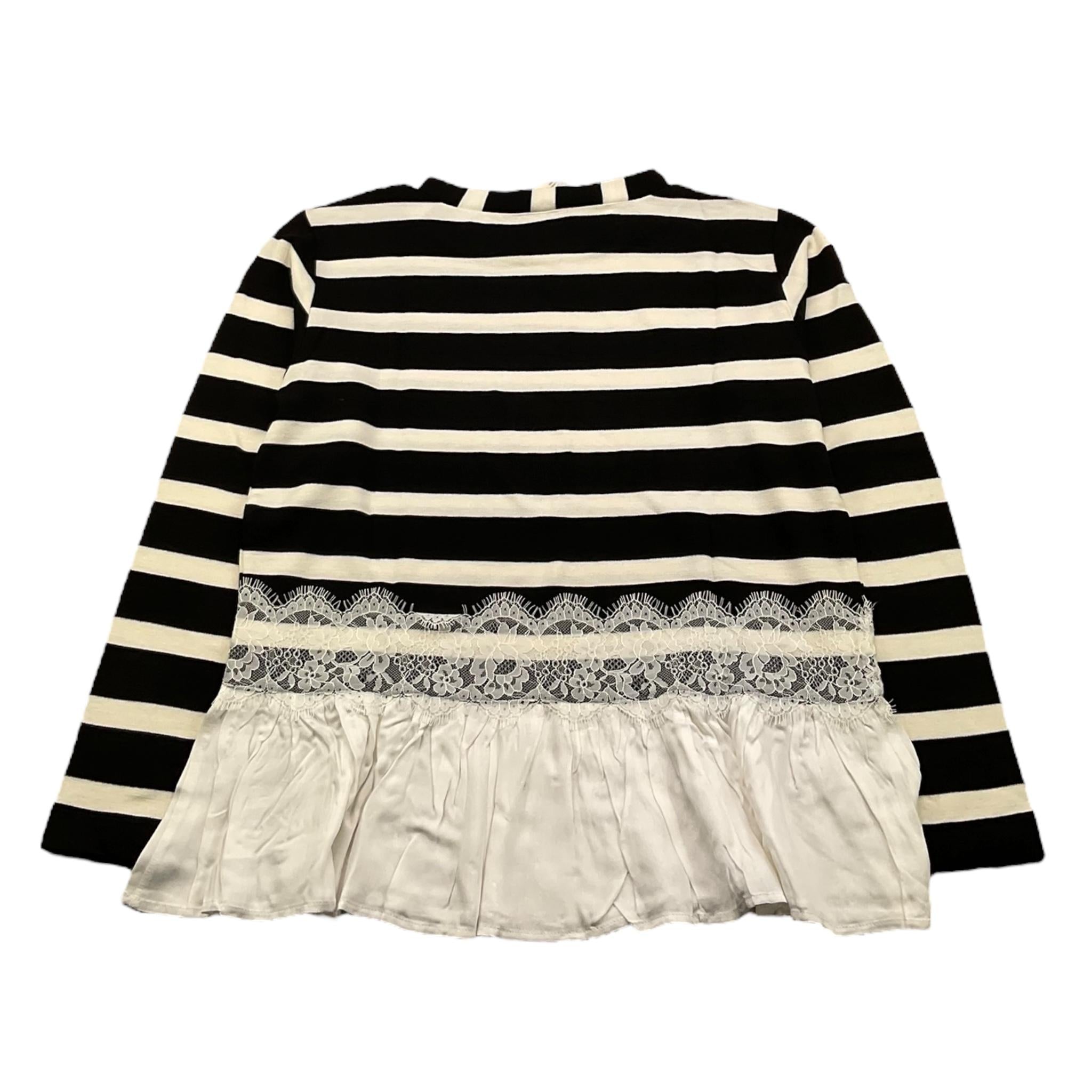 MONNALISA maglia fantasia a righe Bianco/nero per Bambina 176605 BIANCO/NERO MONNALISA