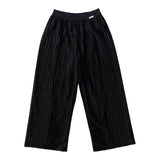 LIU JO pantalone tinta unita modello a palazzo Nero per Bambina KF4137J4529 NERO LIU JO