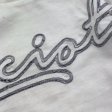 CESARE PACIOTTI shirt girocollo tinta unita con stampa Bianco per Neonato TSP5308BN BIANCO CESARE PACIOTTI