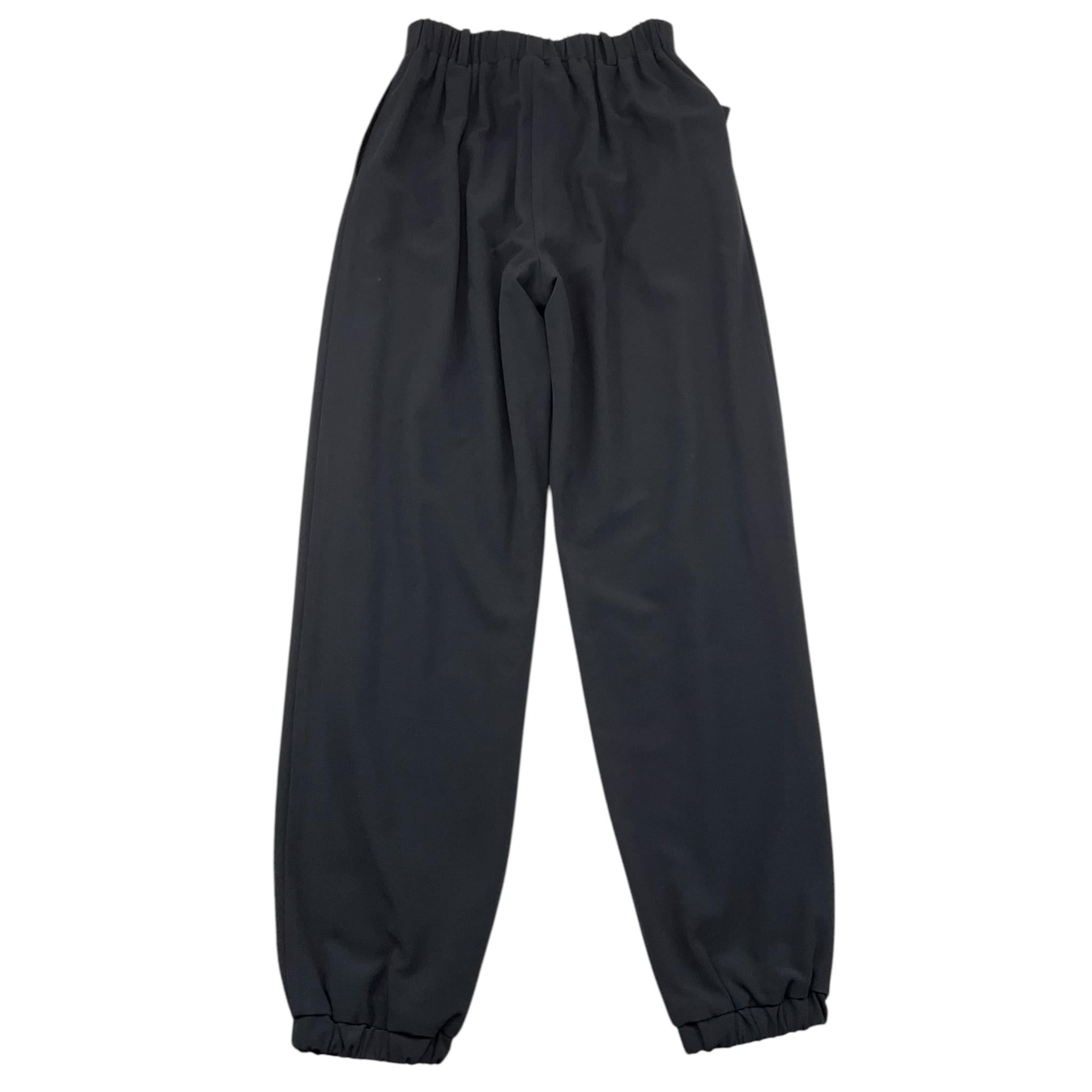 LIU JO pantalone tinta unita con elastico in vita Nero per Bambina GF4026 NERO LIU JO