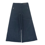 TRUSSARDI pantalone tinta unita modello palazzo Blu per Bambina TGA25059PA BLU TRUSSARDI