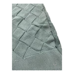 WEDOBLE coperta tinta unita con ricami Verde per Neonato COPVERD VERDE WEDOBLE