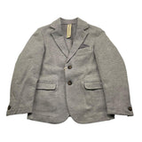 NUPKEET giacca tinta unita con bottoni in contrasto Grigio per Bambino 34NK560 GRIGIO NUPKEET