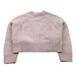 SIMONETTA cardigan tinta unita con scollo a v Rosa per Bambina SV9A10 ROSA SIMONETTA