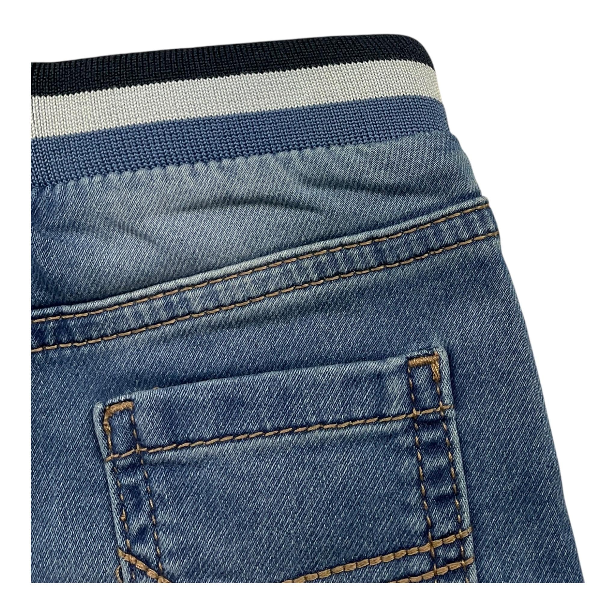 MAYORAL jeans elasticizzato tinta unita con elastico in vita Blu per Bambino 25344JX BLU MAYORAL