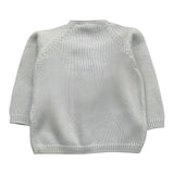 LITTLE BEAR cardigan tinta unita con bottoni Celeste per Neonato 9005 CELESTE LITTLE BEAR