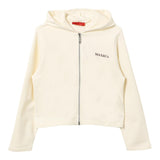 MAX&Co. felpa tinta unita con cappuccio Panna per Bambina MX0054 PANNA MAX&Co.