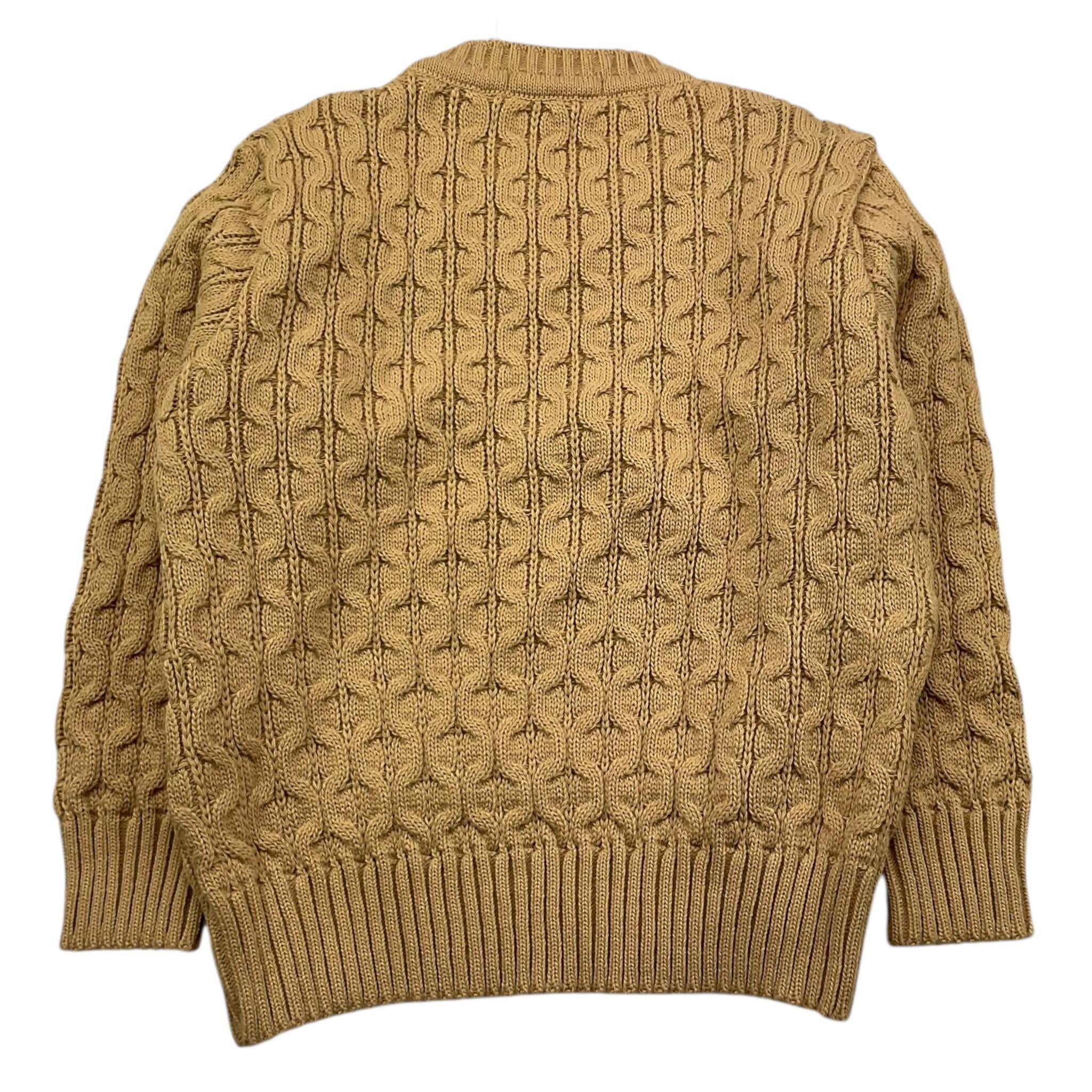 DANIELE ALESSANDRINI maglia girocollo tinta unita Beige per Bambino 1231W1408 BEIGE DANIELE ALESSANDRINI