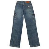 ROY ROGER'S jeans tinta unita con girovita regolabile Blu per Bambino RA142 BLU ROY ROGER'S
