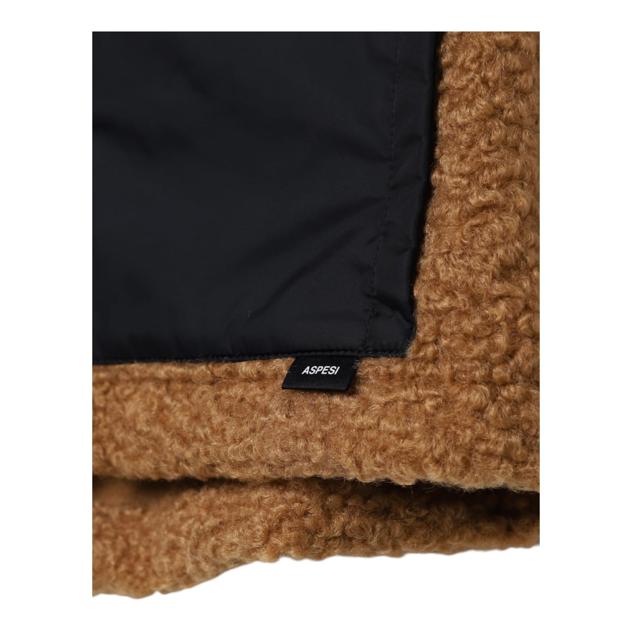 IL GUFO giubbino teddy tinta unita con cappuccio Marrone per Bambino F24043GMPE028 MARRONE IL GUFO