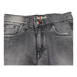 NUPKEET jeans tinta unita con girovita regolabile Nero per Bambino 04NK814 NERO NUPKEET