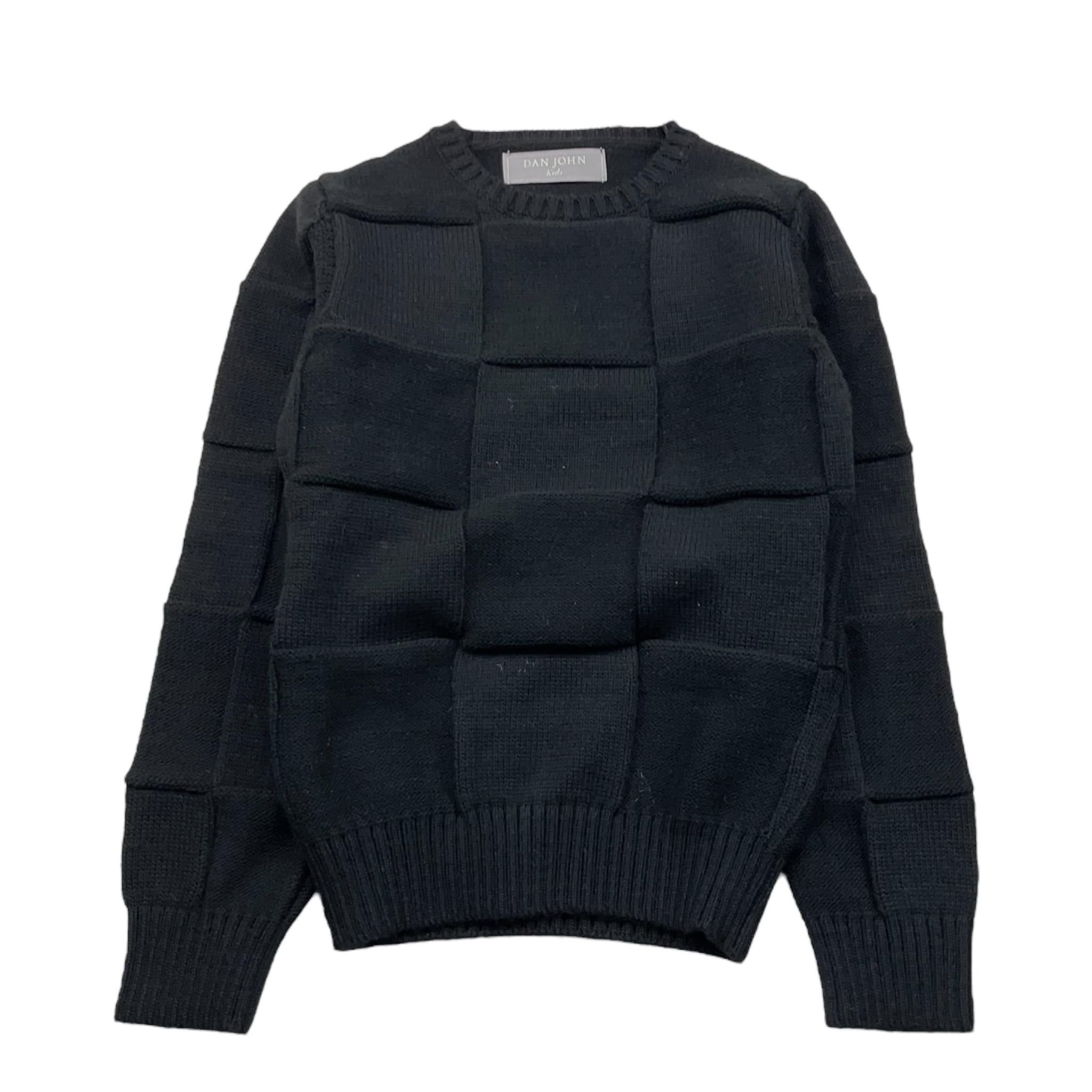 DAN JOHN maglia girocollo tinta unita Nero per Bambino MGD5310JXXX NERO DAN JOHN