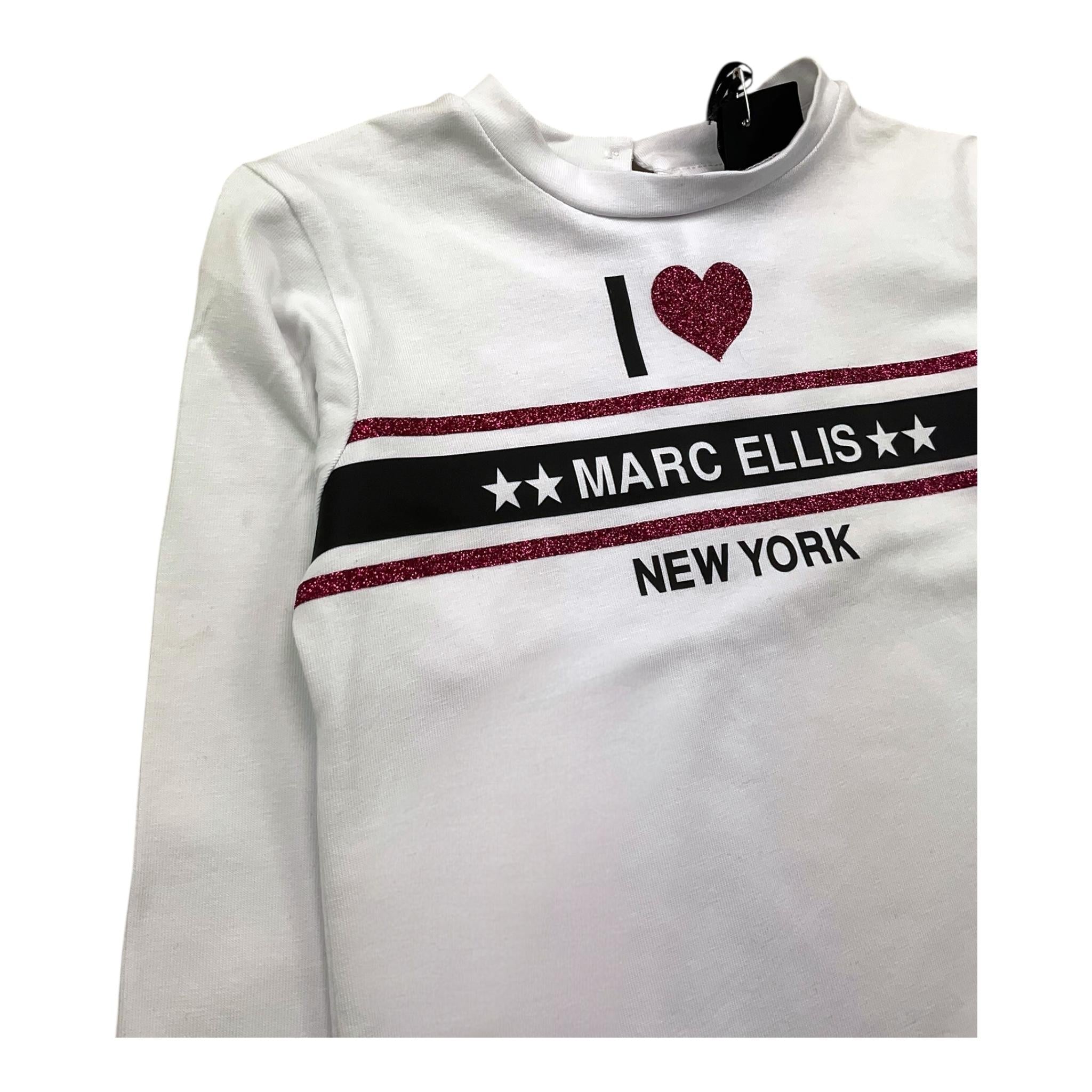MARC ELLIS completo 2 pezzi shirt-leggins Nero per Neonata JMNCM15796 NERO MARC ELLIS