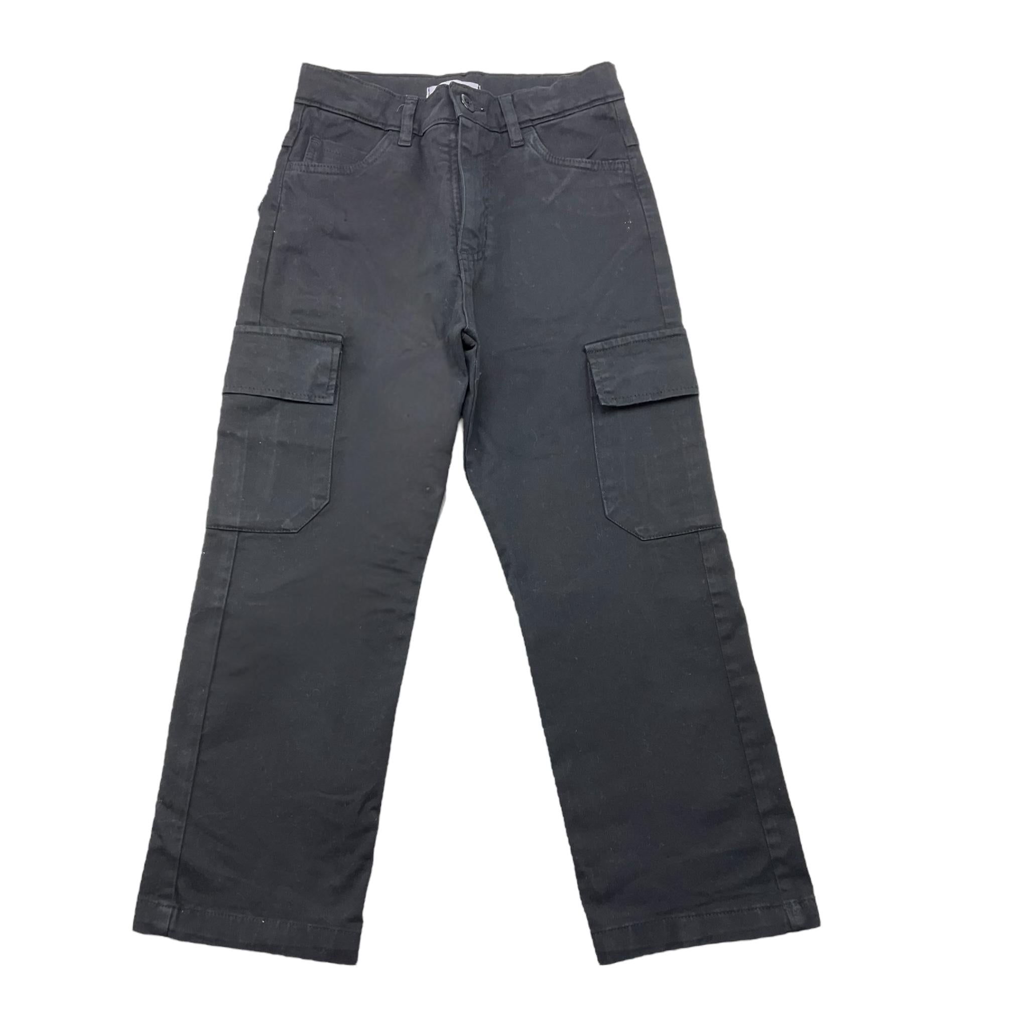 PAOLO PECORA jeans tinta unita con tasconi Nero per Bambino PP3860 NERO PAOLO PECORA