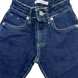 PAOLO PECORA jeans tinta unita con girovita regolabile Blu per Bambino PP3811 BLU PAOLO PECORA