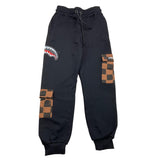 SPRAYGROUND pantalone tuta tinta unita Nero per Bambino SPY1152BRW NERO SPRAYGROUND