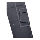 MOSCHINO pantalone tinta unita con elastico in vita Nero per Bambina HUP08J NERO MOSCHINO