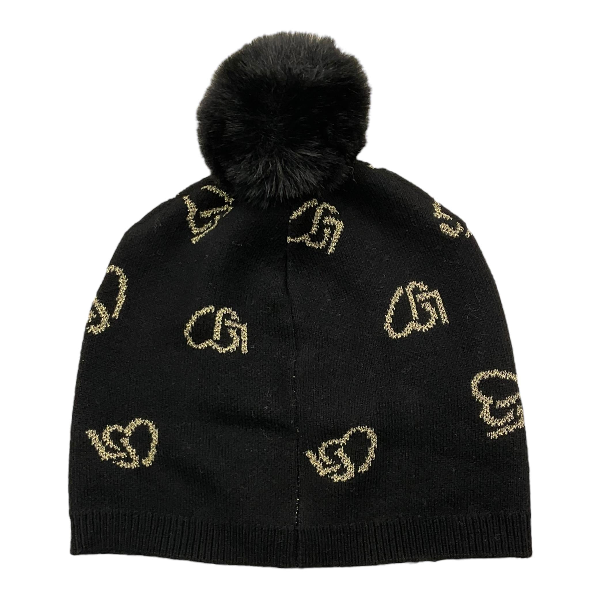 LIU JO cappello tinta unita con pon pon Nero per Bambina KF4035 NERO LIU JO