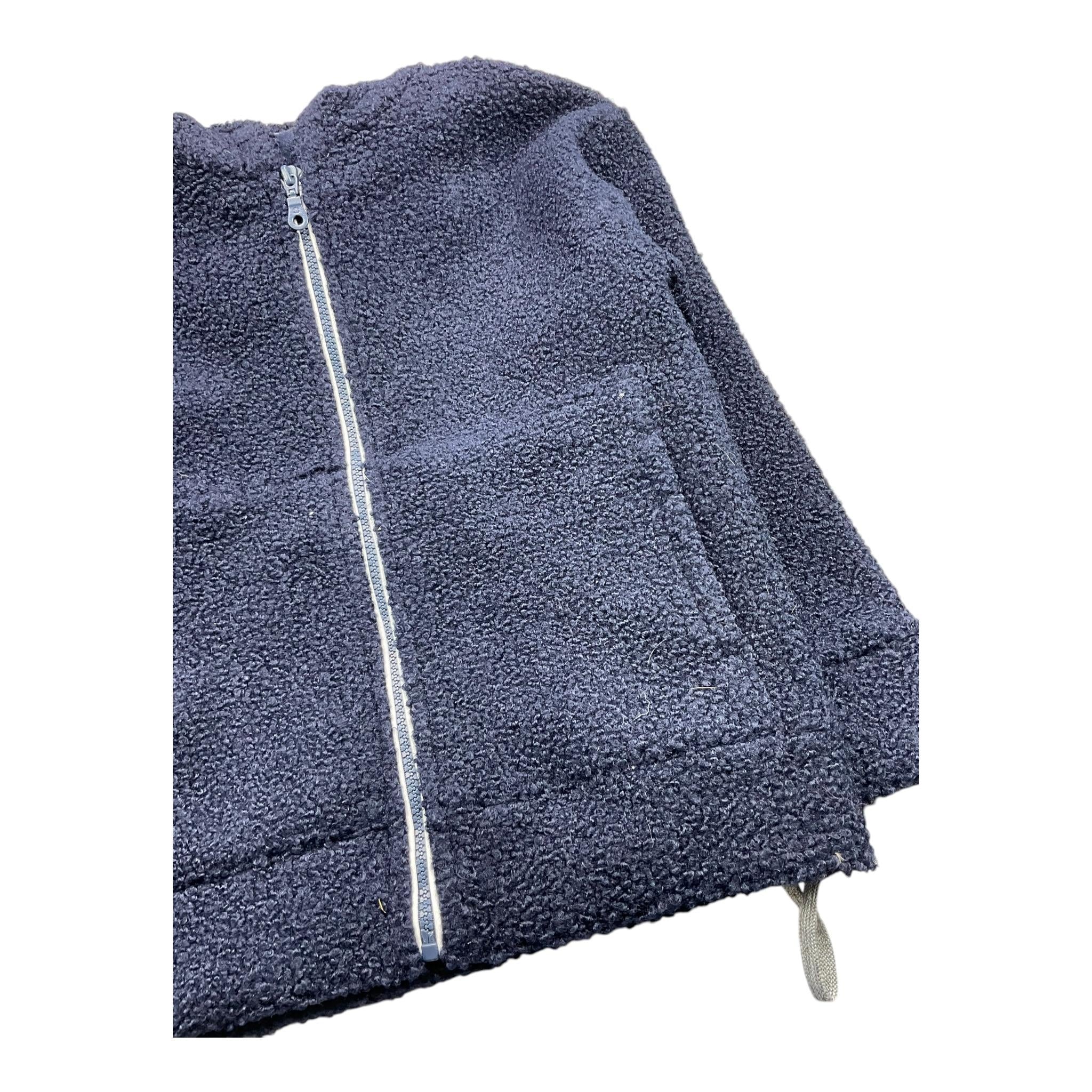 PAOLO PECORA felpa tinta unita con zip e cappuccio Blu per Bambino PP4150 BLU PAOLO PECORA
