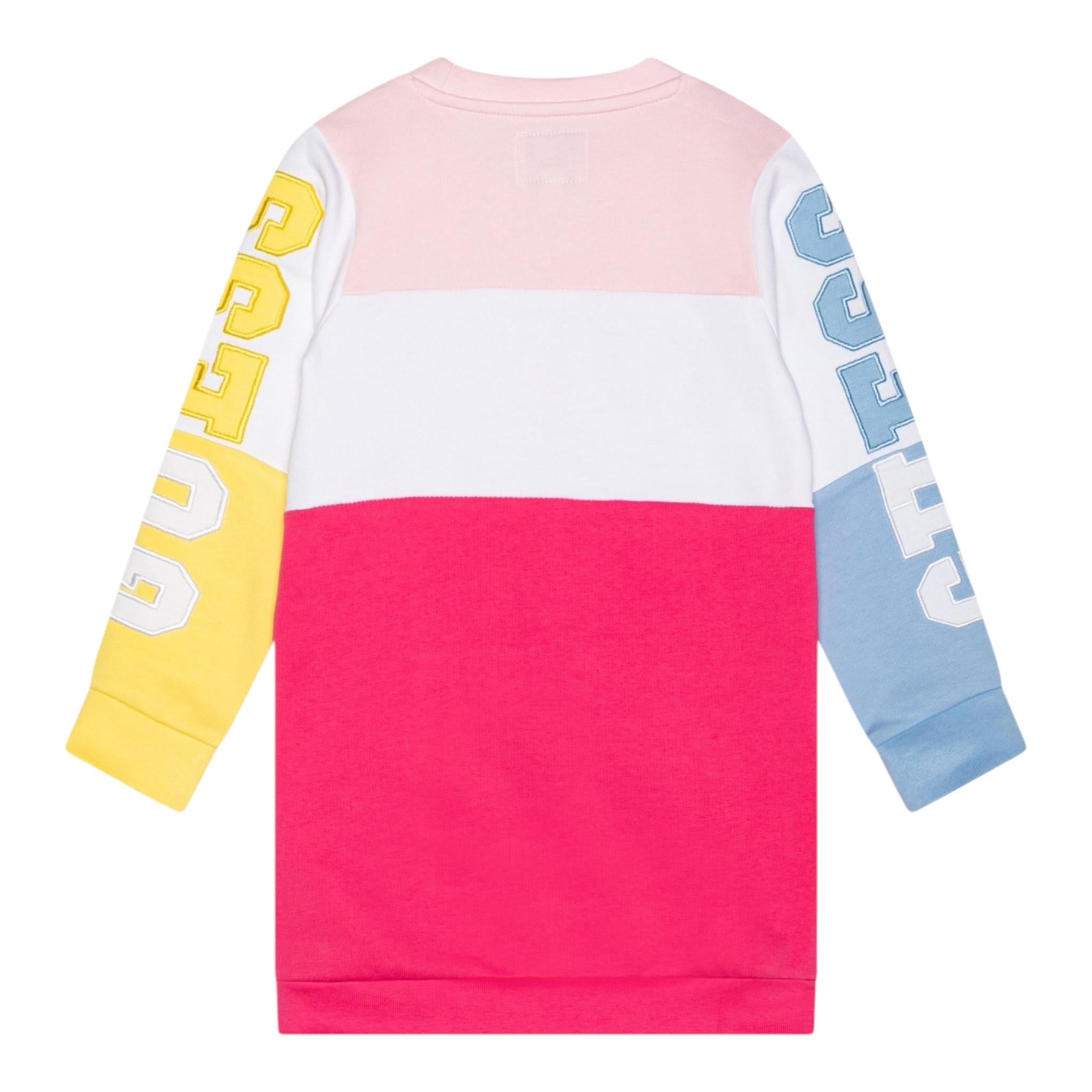 GUESS abito modello felpa multicolor con stampa Multicolor per Bambina K4YK03 MULTICOLOR GUESS