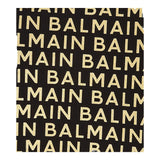 BALMAIN felpa chiusa girocollo tinta unita cn loghi Nero per Bambino BT4R00 NERO BALMAIN