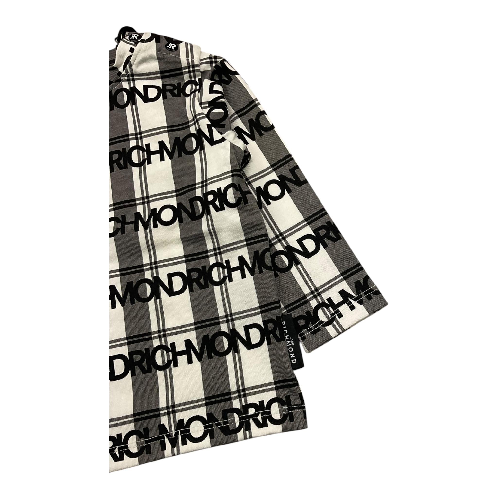 JOHN RICHMOND shirt girocollo fantasia logo Bianco per Neonato RIA25104TS BIANCO JOHN RICHMOND