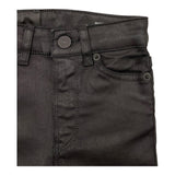 DONDUP pantalone tinta unita modello zampa Nero per Bambina DFPA105 NERO DONDUP