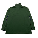 SUN68 polo manica lunga tinta unita Verde per Bambino A43309 VERDE SUN68