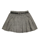 LIU JO gonna tinta unita con microfantasia Bianco per Bambina GF4220 BIANCO LIU JO